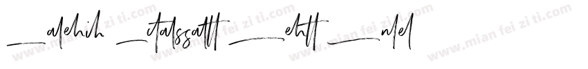 Wild Spirit Alt Reg字体转换